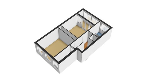 Floorplan - Vierambachtsstraat 42A, 3023 AP Rotterdam